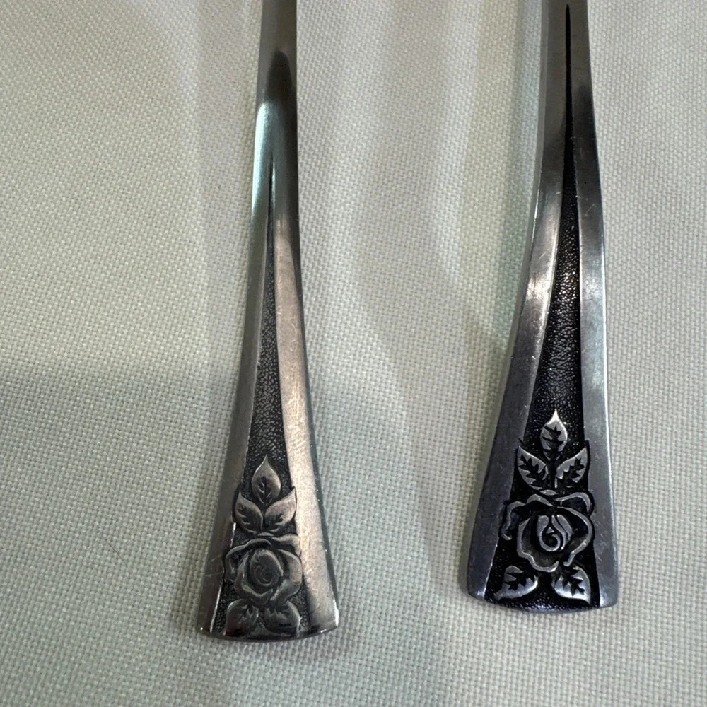 Oneida Northland Pasadena Stainless Serving Pcs Spoon Ladle Knife Korea Lot of 3